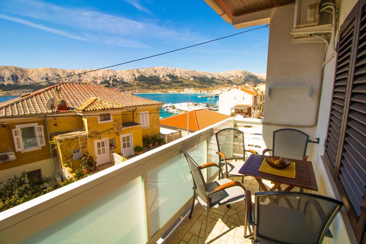 Apartment Mario With Terrace And Sea View Baska  Exterior photo